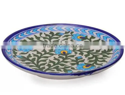 Blue Pottery Dishes For Theme Restaurants photo-2
