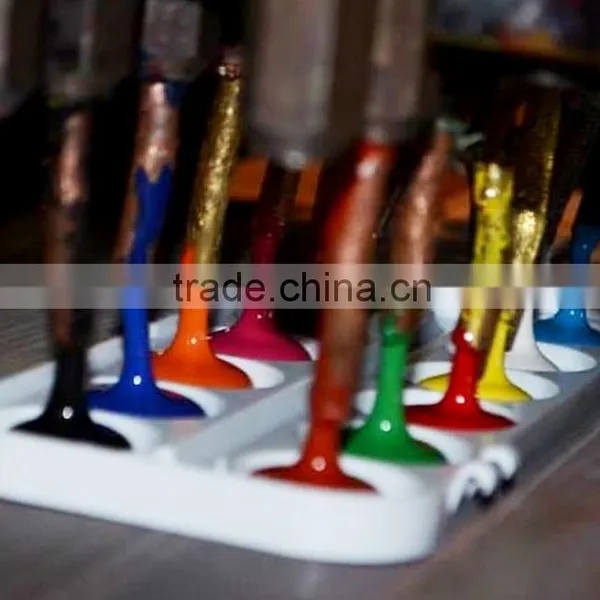 Gouache, Poster Paint, Poster Color 6 Colors, With Gold and Silver Glitter, 60 ml photo-5