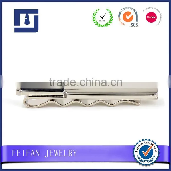 Customized Fashion Metal Tie Clip Bars High Quality Tie Clip Hardware photo-2