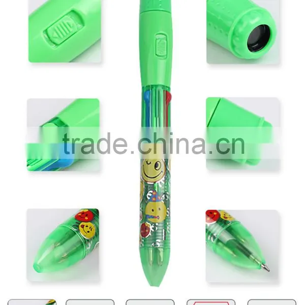 Cheap Price Plastic Ballpoint Pen With Logo, Led Pen, Plastic Ball Pen for Promotion photo-3