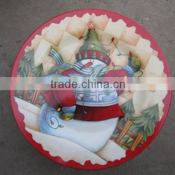 Colorful Decal Ceramic Plate,bulk Porcelain Plate,serving Dishes photo-4