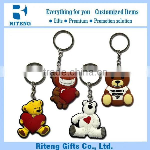 Customized PVC Keyring With Personalized Design photo-5