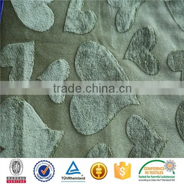 Polyester Faux Fur Printed Polyester Brushed Fabric photo-6