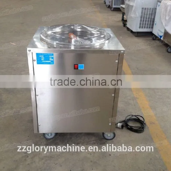 Hot Sale Flat Single Pan Fry Ice Cream Machine photo-5