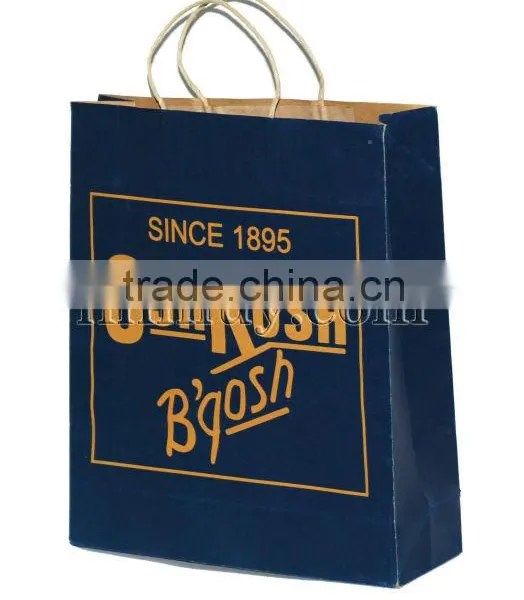 Kraft Bag With Twisted Paper Handle