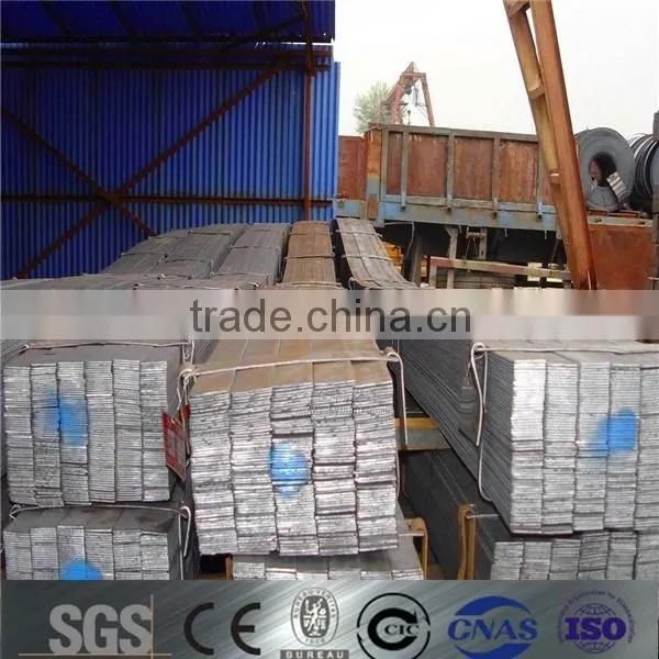 hot rolled black mild steel flat bar Q235/mild steel flat bar sizes