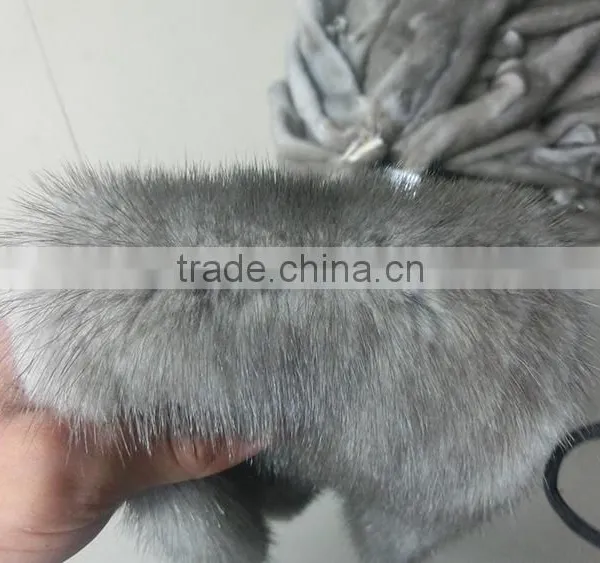 Factory Wholesale Cheap Price Natural White 100% Real Mink Skin photo-6