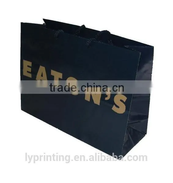 2016 Gift Paper Bags Matte Art Paper Bag Printing photo-2