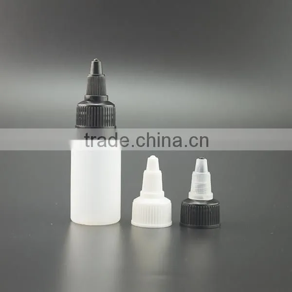 30ml PE Bottles With Twist off Caps Clear Eye Drop Bottle E-cigarette Drop Bottle photo-2