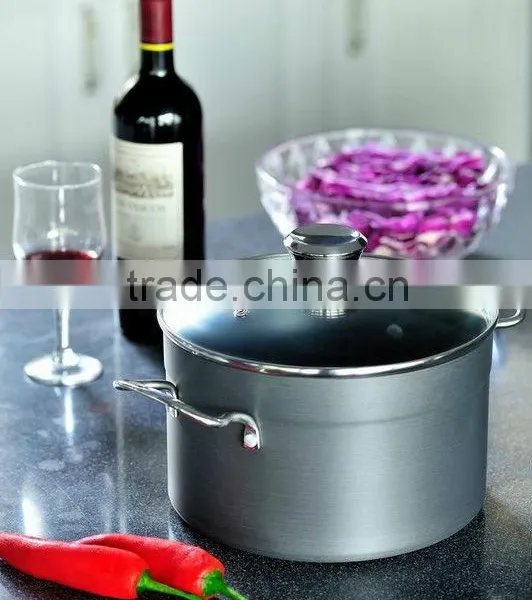 Hard Anodized Aluminum Cooking Pot/Cookware