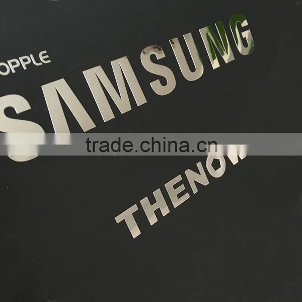China Factory Small Metal English Acrylic 3d Logo Design Letter photo-4