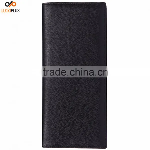 Luckiplus RFID Blocking Ultra Slim Wallet for Women Black Color Card Wallet photo-5