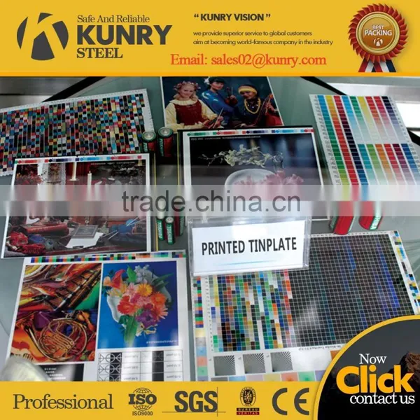 Six Color Tin Plate Sheet Printing for Customers Required photo-5
