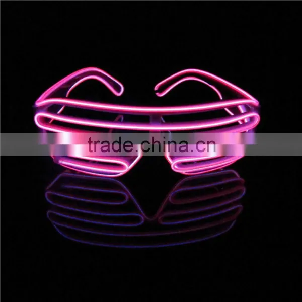Party Favor China Christmas Decoration Shutter EL Wire Glasses photo-5