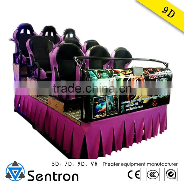 6 Seats 5D Cinema Simulator Equipment for Amusement Park 5D Mini Theater photo-3