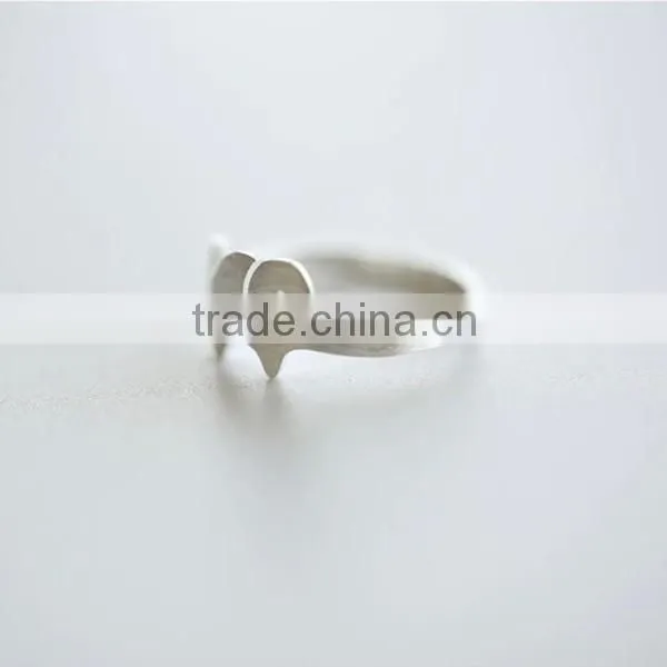 Fashion 925 Sterling Silver Drawing Elephant Ring Sterling Silver Jewelry Wholesale Jewelry Accessories photo-2