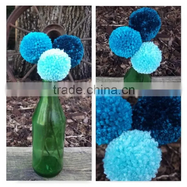 80mm Yarn Pom Poms Custom Pompom photo-4