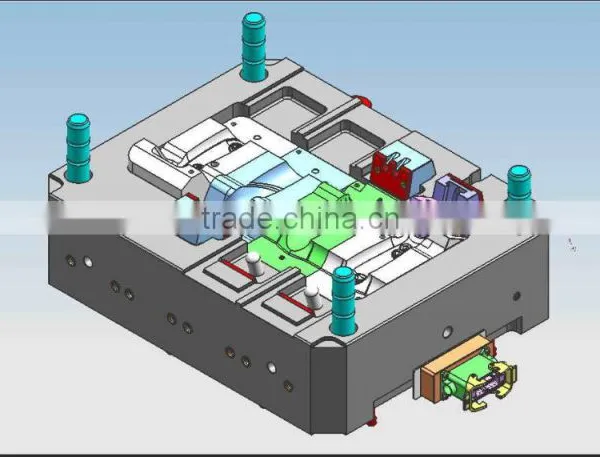 Electronics Inject Mould Plastic Die, Mold Design photo-6