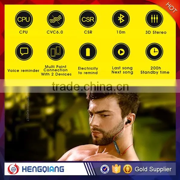 High Quality Smart Stereo Sound Sport Earphone Earbuds Noise Reducing photo-3