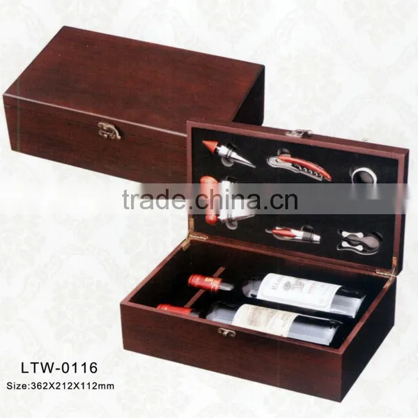 Custom Wooden Wine Gift Box Supplier