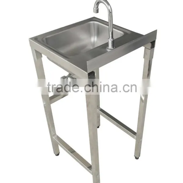 NSF Approval Stainless Steel Knee Pedal Hand Wash Sink photo-2