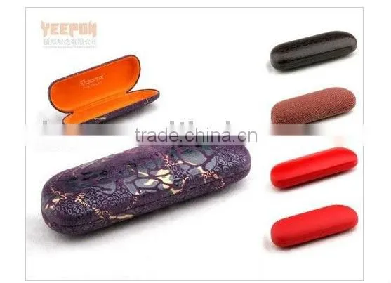 Unique Cheap PU Leather Elegant Hot Model New Style Iron Optical Glasses Case