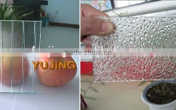 Hot Selling 4mm Clear Patterned Glass Best Quality photo-2
