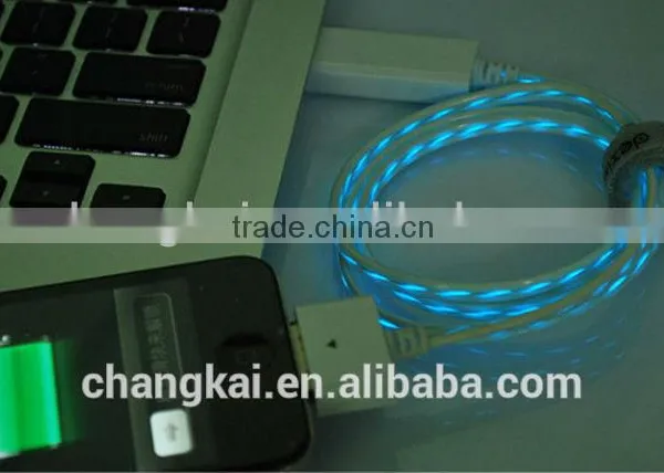 Visible Flowing Cable