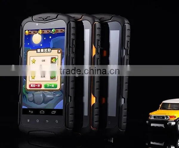 Shenzhen 2015 IP68 Rugged Phone, Newest Waterproof Walkie Talkie, Android Dustproof Shockproof Rugged Smartphone GPS