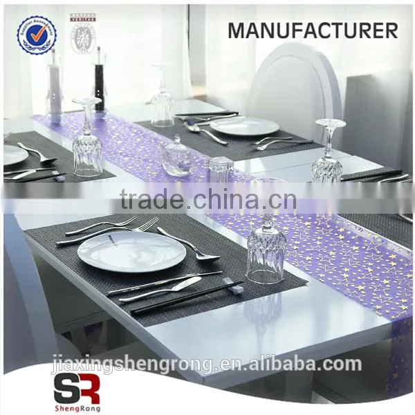 Home,Hotel,Outdoor,Party Use and Plain Dyed Pattern Peva Tablecloth photo-4