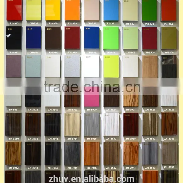 High Gloss UV Mdf Board /UV MDF,1220*2440mm CARB