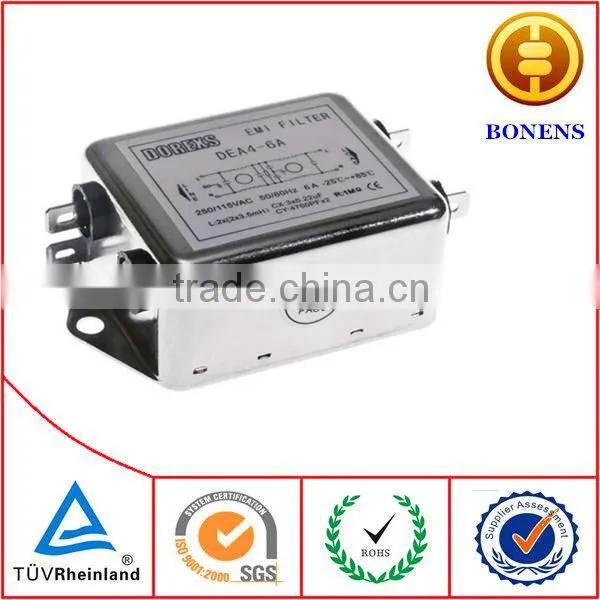 Single Phase 220V EMI Filter EMI Power Line Filter