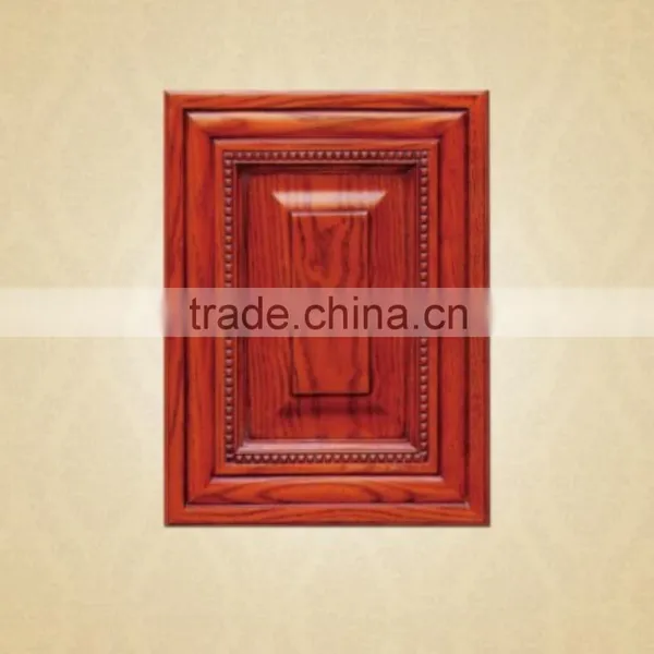 Red Timber Wood Doors for House Kitchen