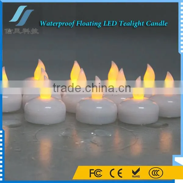 12Pcs Colorful Waterproof Floating LED Tea Light Candle photo-2