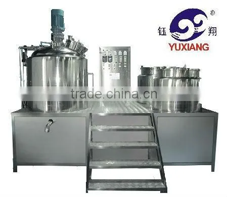 Cream Vacuum Emulsifying Mixer photo-2