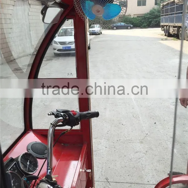 Motorized Pedicab Tricycle Three Wheel Motorcycle Moto for Sale photo-6