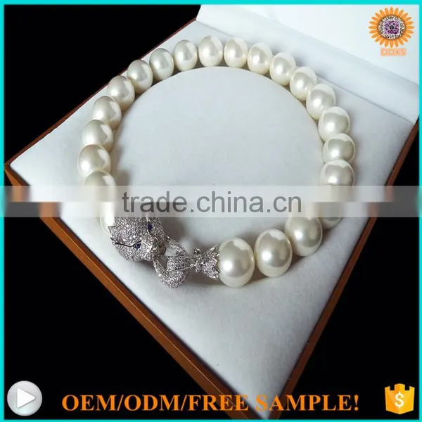 2016 Popular 18mm Shell Pearl Necklace photo-4