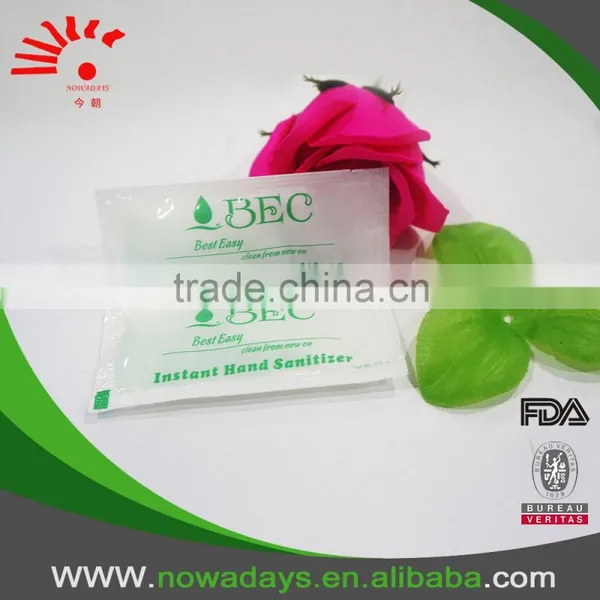 High Quality Alcohol Instant Hand Washing Hand Sanitizer Sachet photo-6