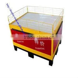 2015 stylish cheap supermarket sales exhibition promotion table HSX-1386