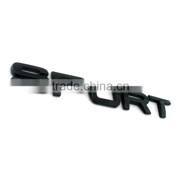 High Quality Custom Made Chrome 3d Letter for Car Emblem photo-3