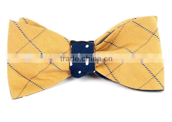 2016 OEM Custom Made Double Sided Pre-tie Fashion Pattern Bow Ties for Boys photo-2