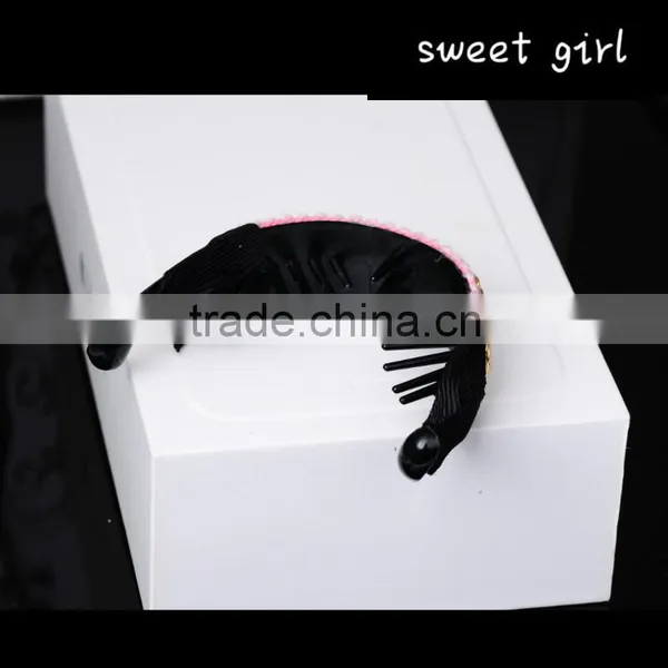 Colorful Satin Ribbon Headbands, Metal Headbands, Girl Headbands -f56 photo-4