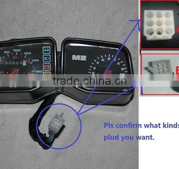 SCL-2012121222 MZ Scooter Digital Speedometer for Motorcycle Meter photo-4