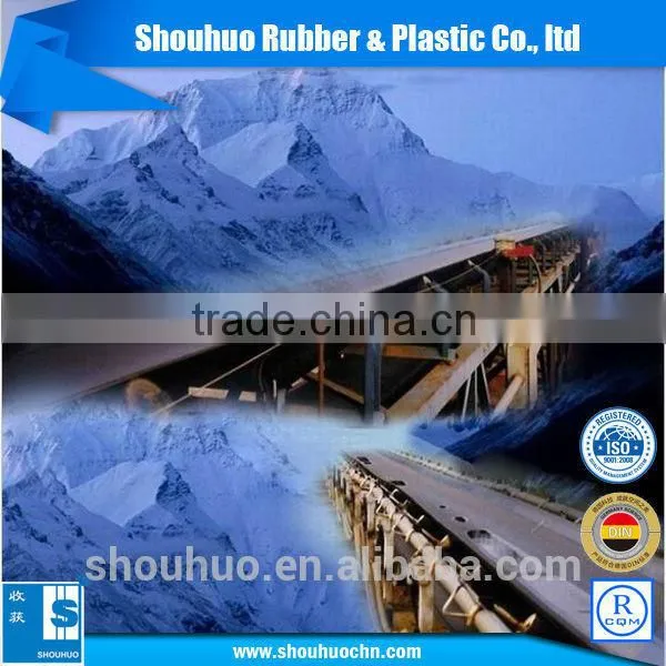 Cold Resistant EP Rubber Conveyor Belt From Shouhuo