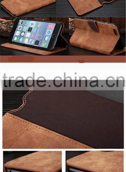 Leather Wallet for Iphone 6 Case With Business Card Holder photo-2
