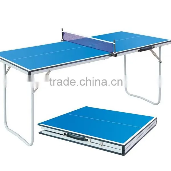 Factory Promotion Folded Portable Small Table Tennis Table