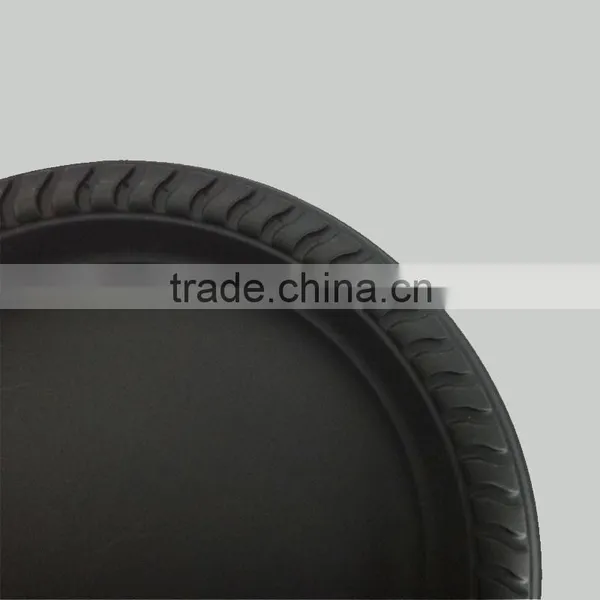 Corn Starch Material Black Color Biodegradable Disposable Food Tray photo-3