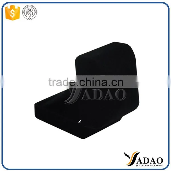 Most Popular Black Small Velvet Earring Boxes Packaging photo-4