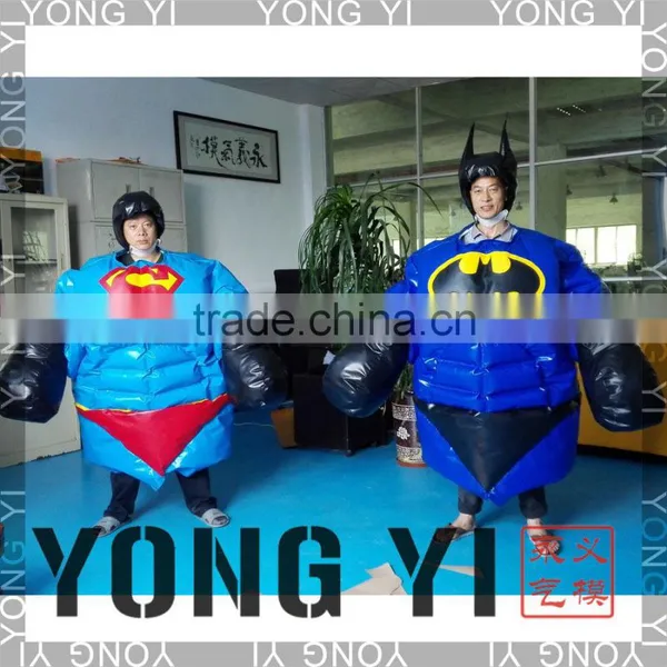 Superman Sumo Suit Sumo Suit Sumo Suit Children Inflatable Sumo Suit Sumo Suit Wrestling Sumo Wresling Suit