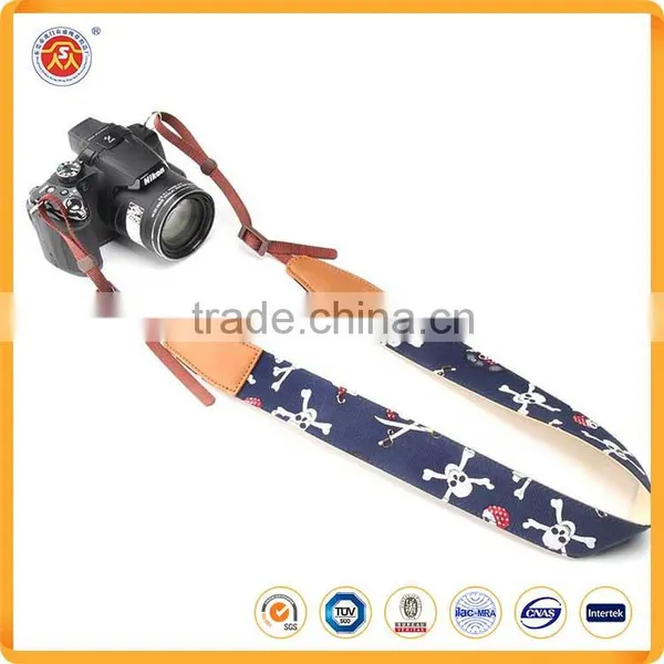 High Quality New Style Custom Logo Leather Double Shoulder Camera Strap photo-3
